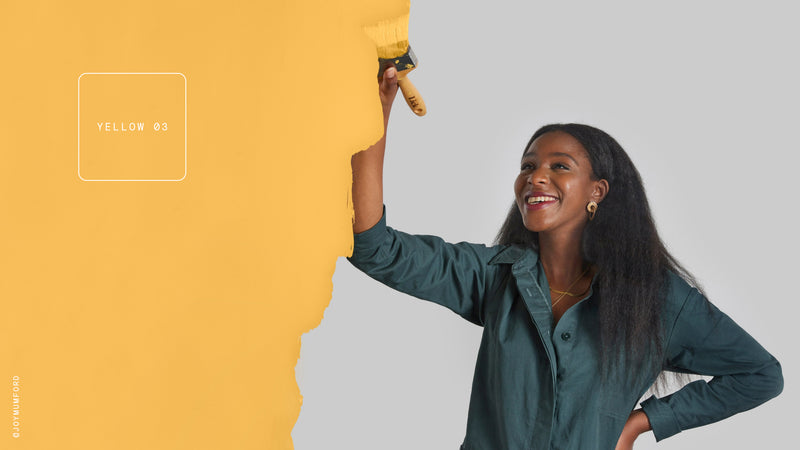Finding your colour: Joy's cheerful Yellow 03
