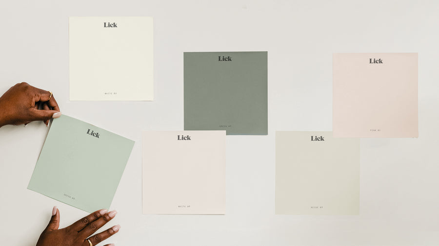 Best selling colours sample bundle